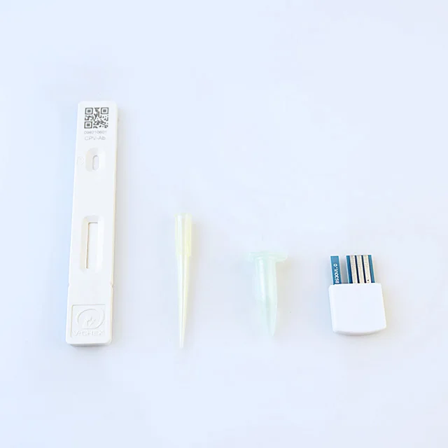 Pet test with kit test cpv ccv for diagnosis of canine virus on pets