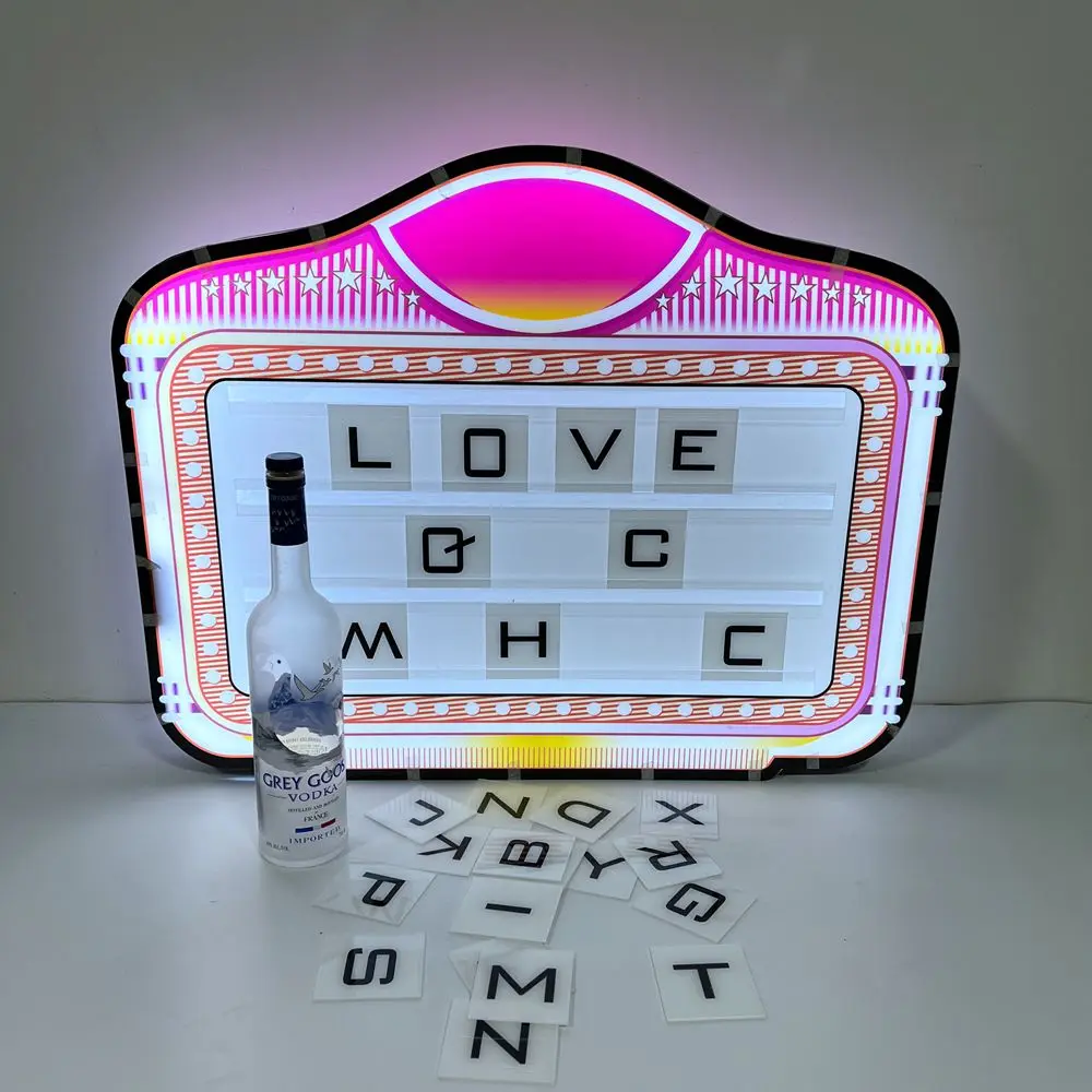 Bar Lounge Rechargeable VIP Display Stand Rack US 100 Dollar Bill Champagne Glorifier Display VIP Benjamin Bottle Presenter