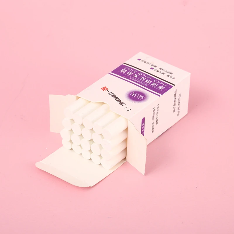 China Manufacturers Dustless Chalk Teaching Eco-friendly Washable Dustless School Chalk