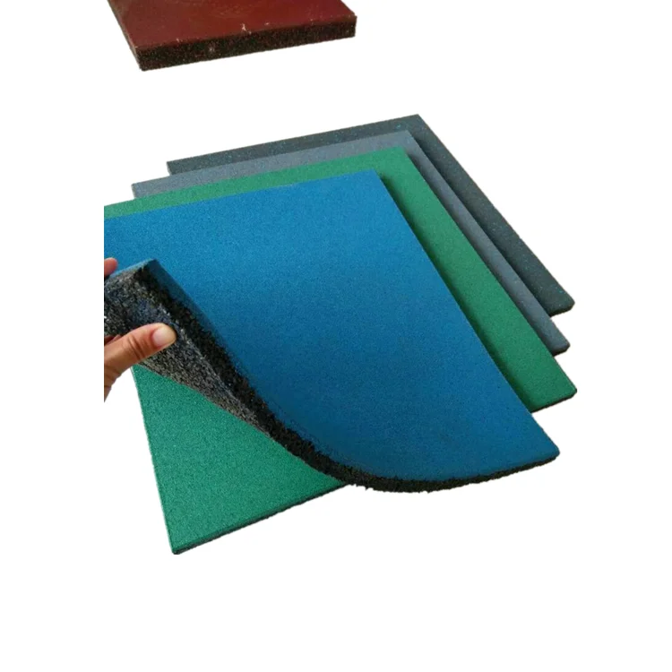 
Anti-Microbial gym floor mat Rubber Outdoor Rubber Gym Flooring 