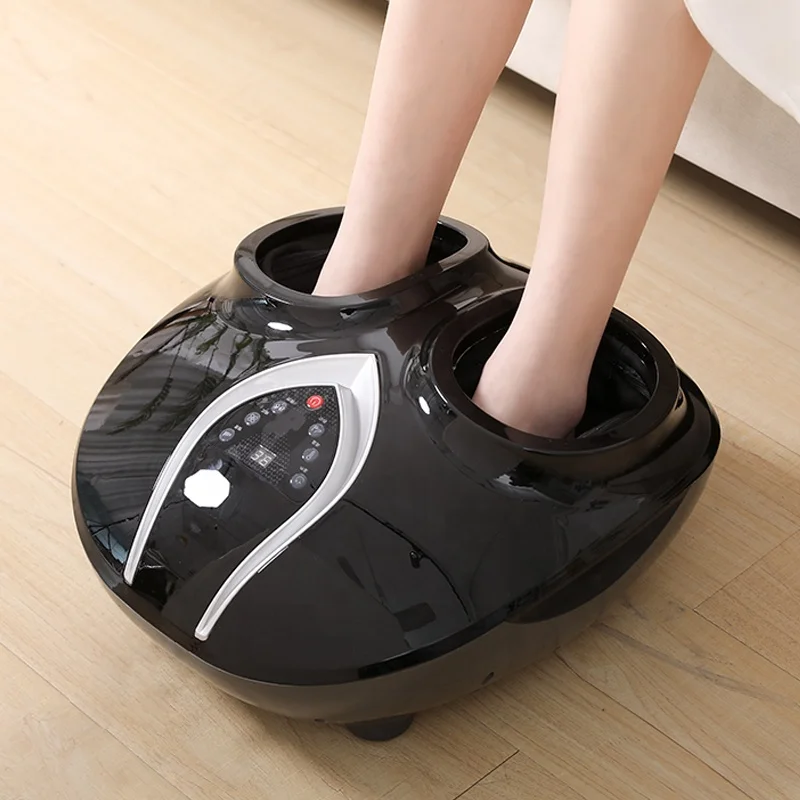 Ningdecrius CRIUS-169 Electric Shiatsu Foot SPA Leg Calf Heating Vibration Cheap Price Massage Machine 4D Roller Foot Massager