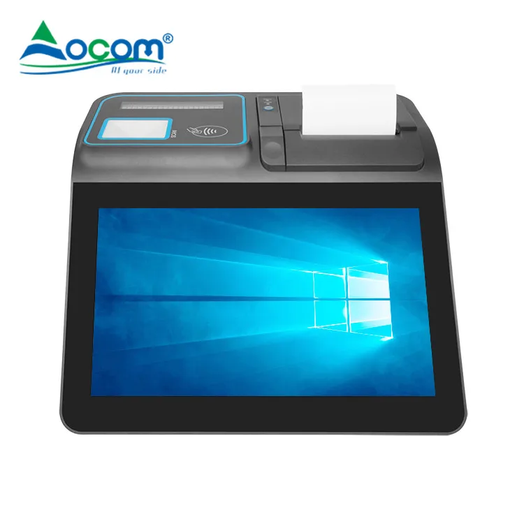POS-M1106 Touch Mobile Desktop POS 11.6 Inch POS Machine with Thermal Printer