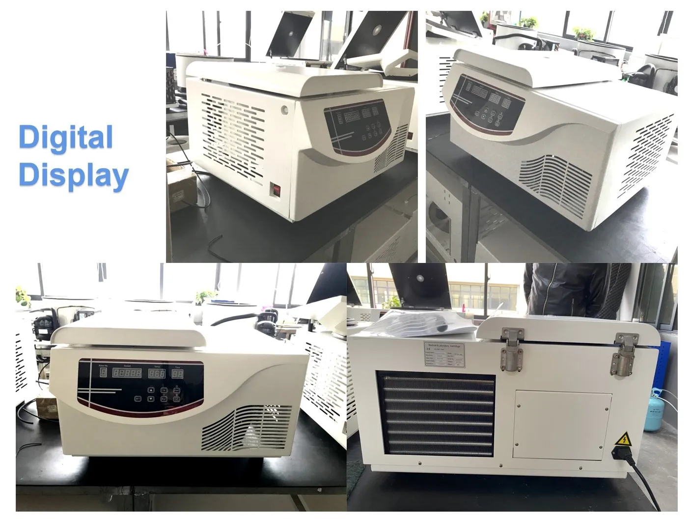 Table Top High Speed Refrigerated Lab Centrifuge for Lab Factory