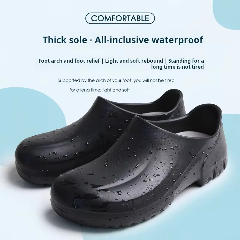 Hot selling Wholesale Soft Medical Doctor Nurse Surgical Shoes Anti-slip Clogs Operating Room Slippers Chef Work Shoes factory