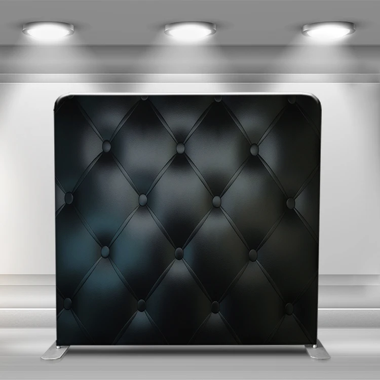 Customized straight tension fabric pillow case printed photography backdrop stand