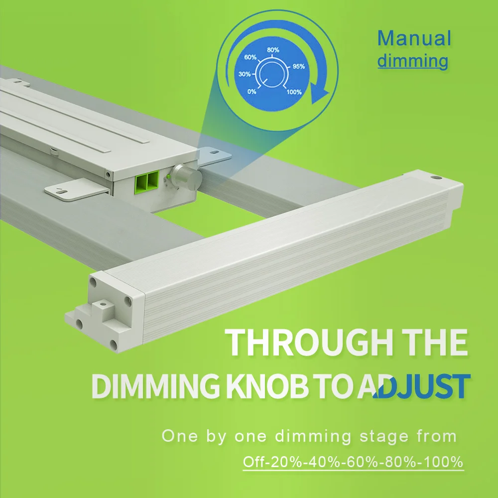 Luxgrow Full Spectrum Grow Light LED 1500w for Professional Grower Choice CO2 Bloom for Indoor Garden Plant LED Grow Light 1500w