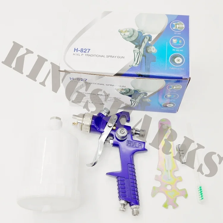 H827 HVLP Promotional air spray paint gun hvlp painting paint coating spray gun