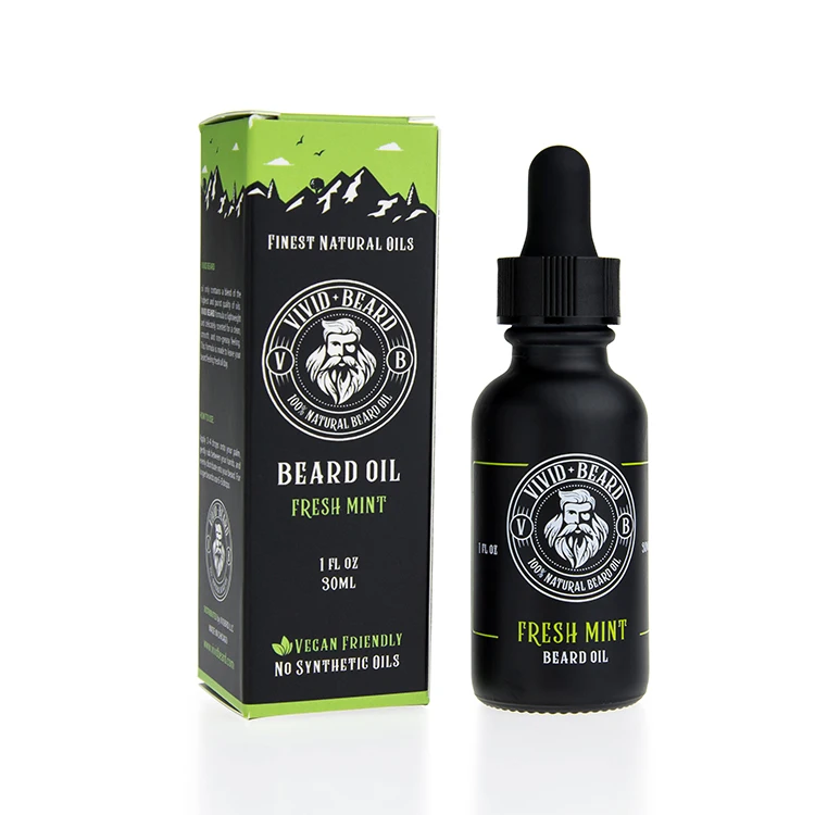 Dropper Bottles Essential Oil Serum Bottle Glass Plastic Luxury Screen Printing with Cosmetic Packaging Paper Box Black 3-5days