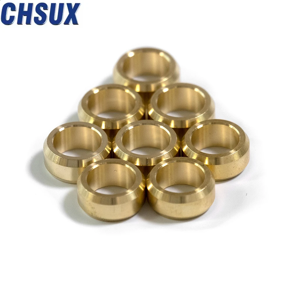 Factory Direct sales brass copper sleeve casting copper flange wear-resistant copper sleeve