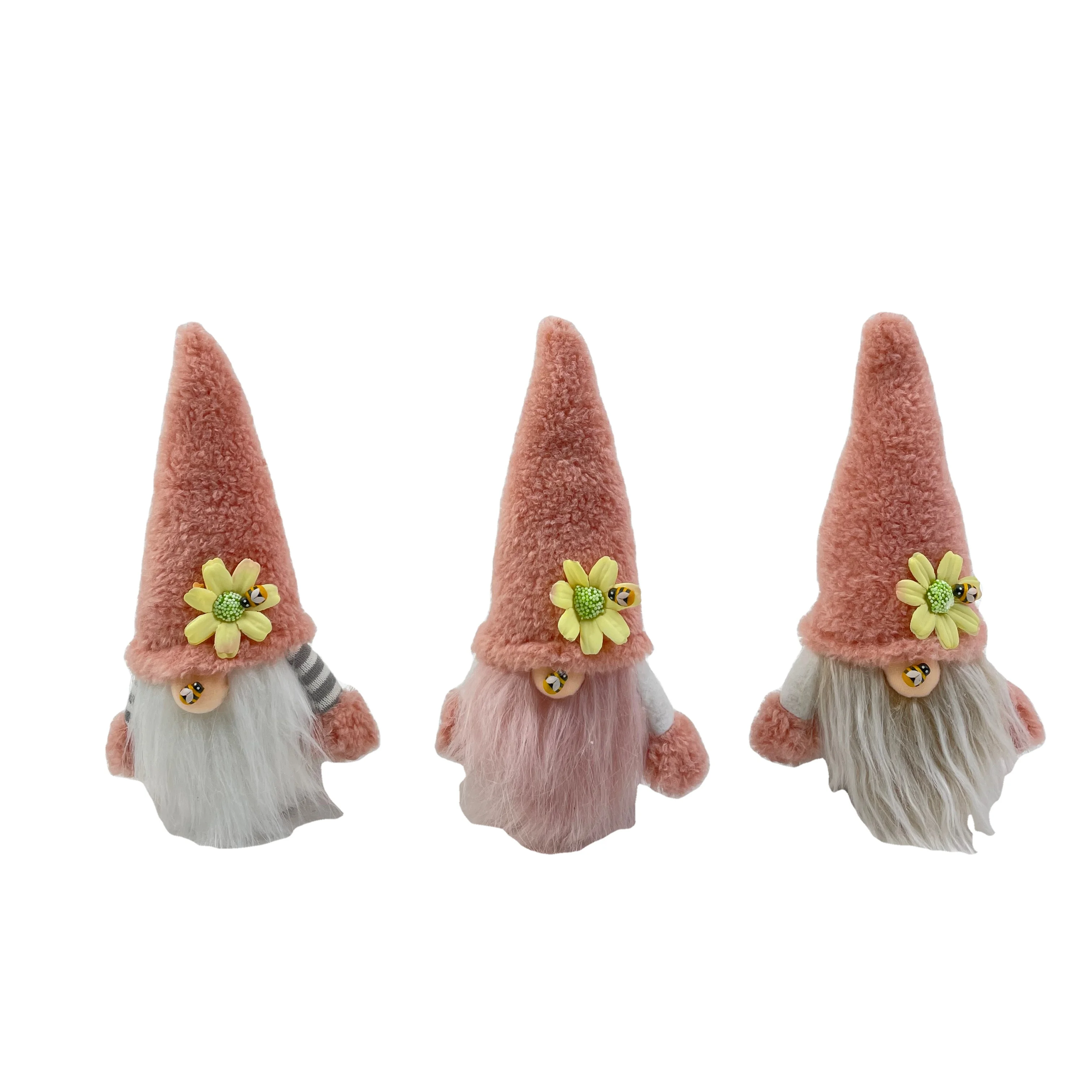 Spring Lovely Gnomes Holiday Summer Home Decor Swedish Farmhouse Bumble Elf Bee ladybug Gnome Indoor Custom Designs