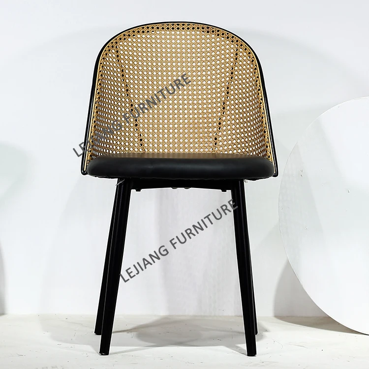 Cheap Wholesale Outdoor Nordic Modern Room Rattan Dinning Restaurant Dining Chair For Dining Table Restaurant Dining Room