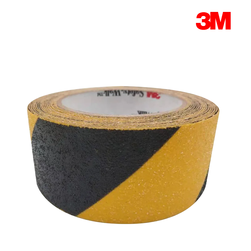 Famous brand tape 3M 613 good stickiness and wear resistance black and yellow anti-slip tape