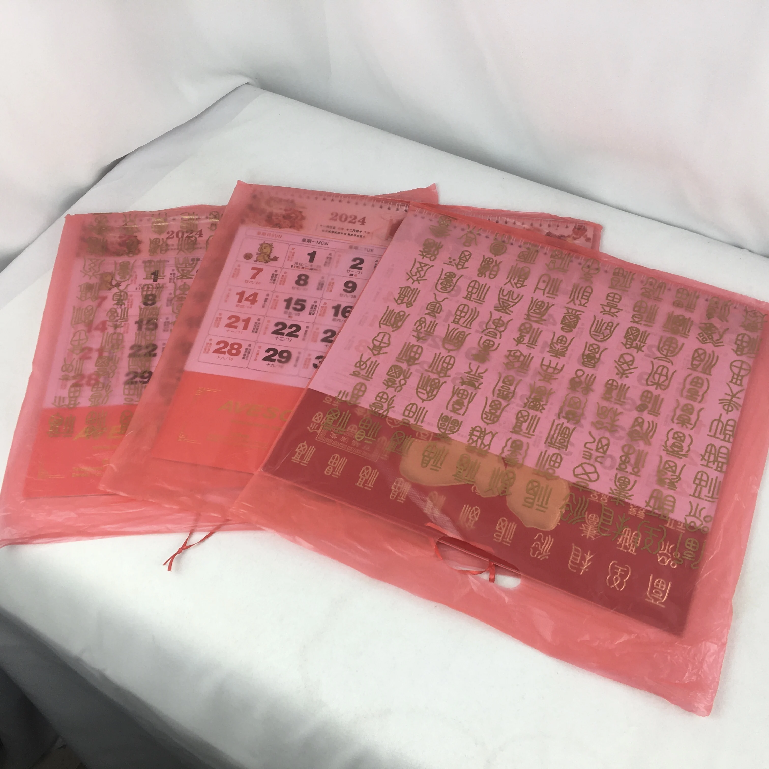 Custom Chinese Lunar Wall Calendar 2025 Year of the Snake Art Paper Printing for Decoration Advertising and Promotion