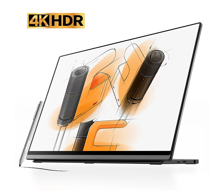 4K портативный монитор-ehomewei 15,6 дюймов 3840x2160 двойной USB-C портативный Экран ноутбука для контроля уровня сахара в крови с мини HD + MI