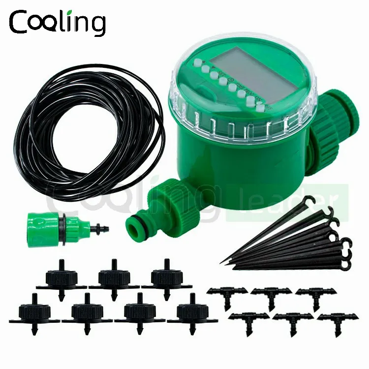 Plastic Battery Control timer with digital screen outdoor yard sprinkler garden hose
