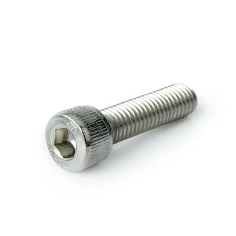 Stainless Steel ANSI AISI 304 316 201 Short Head Hexagon Socket Cap Head Machine Screw DIN7984