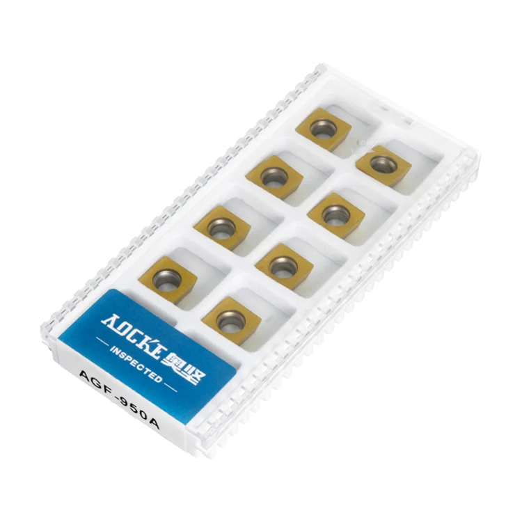 AGF-950A-04 Cermet Cutting Inserts Lathe Tools with CVD External Coating