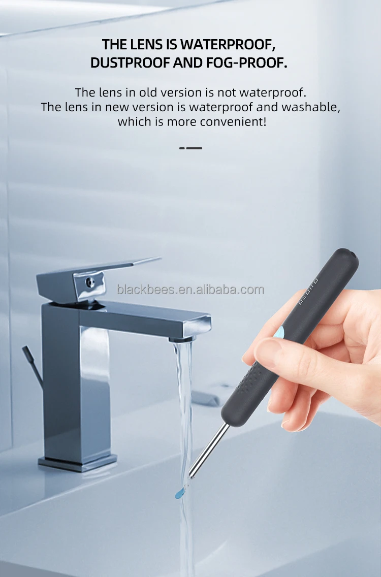 Новинка 2022, трендовый ушной эндоскоп bebird R1 с Wi-Fi, ушной очиститель с микрокамерой 1080P, 3 миллиона пикселей