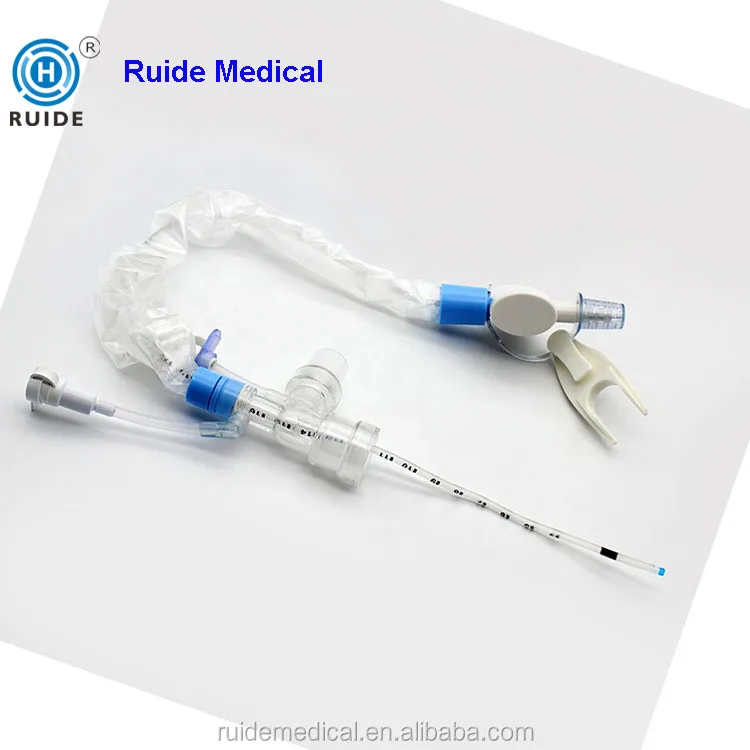 Hot selling 2020 New Design Y-Adaptor  medical closed suction catheter 6Fr closed suction system