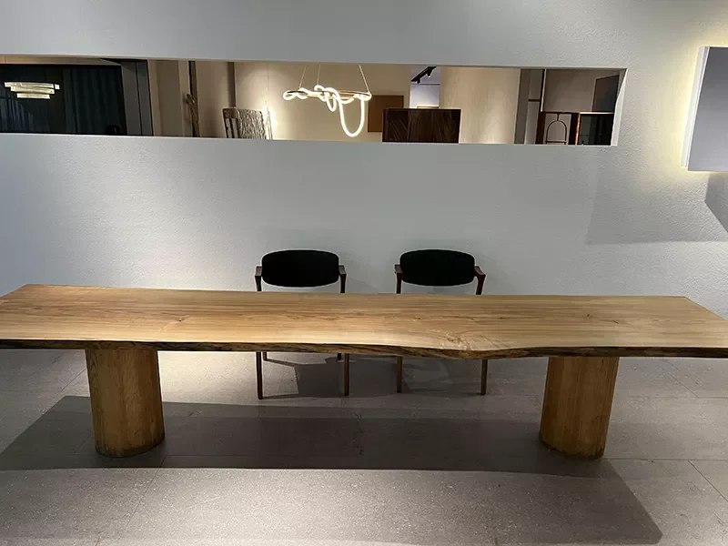 Wholesale Custom Natural Dinning table Traditional Walnut Wood Slab Solid Wood Dining Table Top Live Edge Wood Slabs