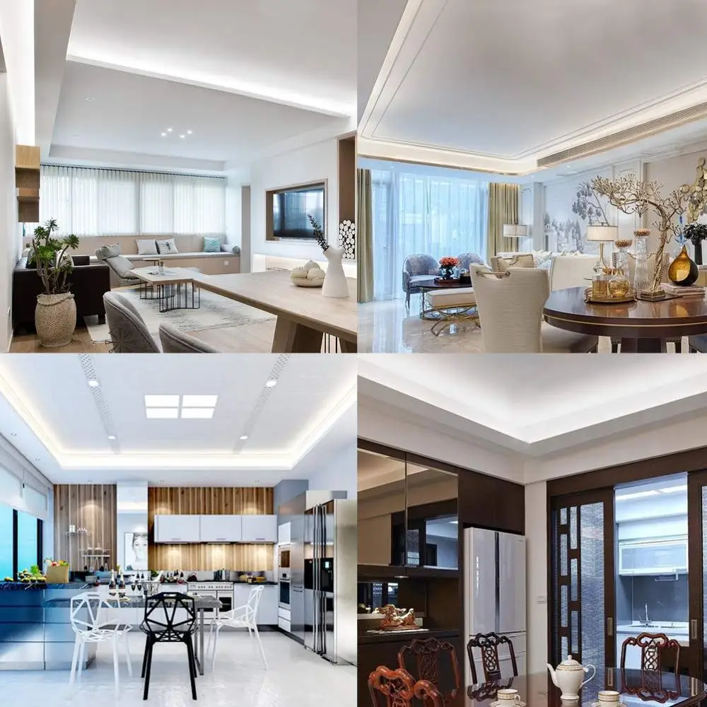 16.4ft Plug in LED Rope Lights, 600 Daylight White LEDs, 110V-240V, 2 Wire, Waterproof, Connectable Indoor/Outdoor Use LED Strip