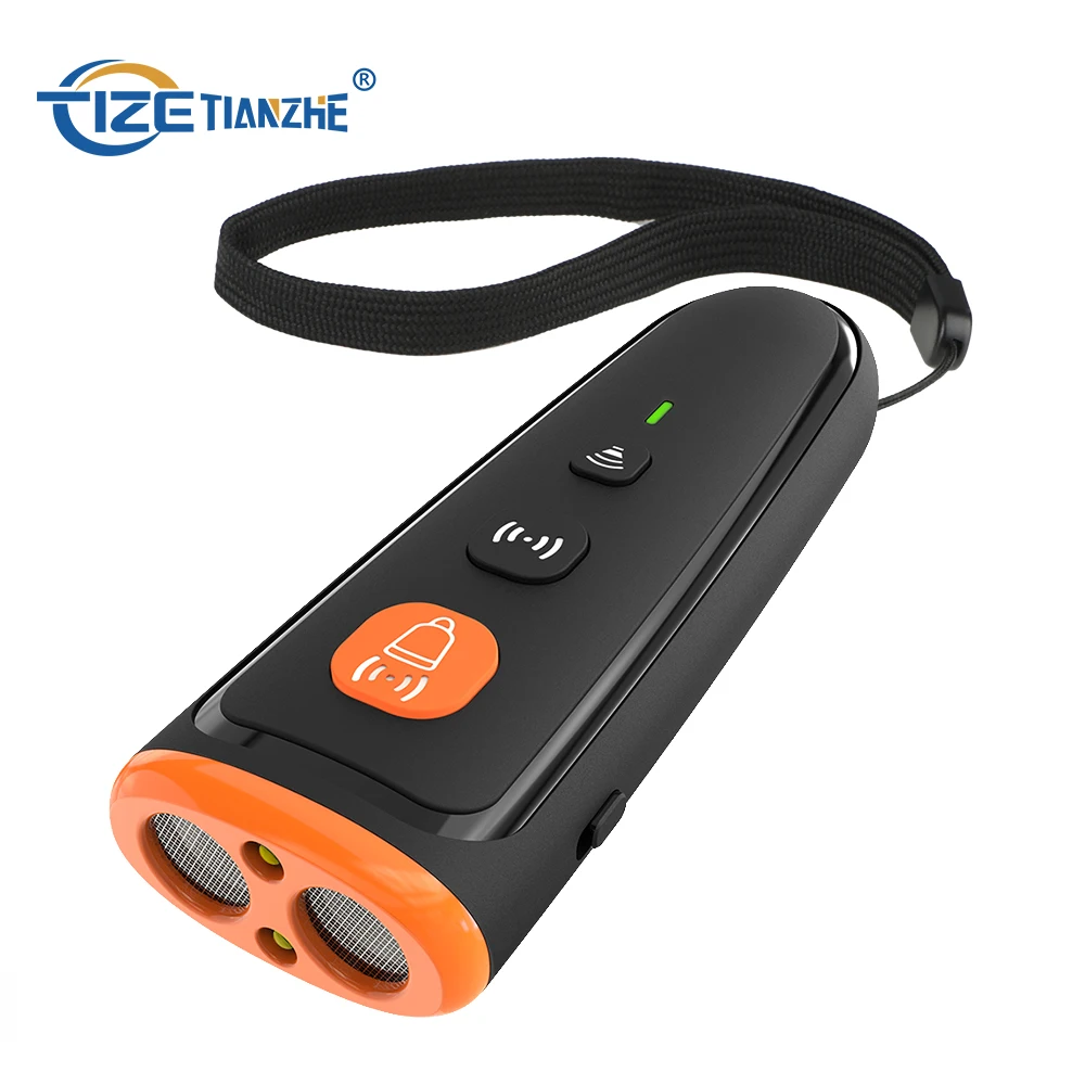 Tize New Design High Capacity Rechargeable Dog Barking Deterrent Devices With Flash Light