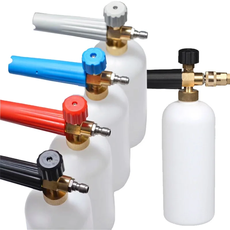 Great sale foam bottle mockup double diameter which snow foam lance is best durable PA material foam gun for hose walmart