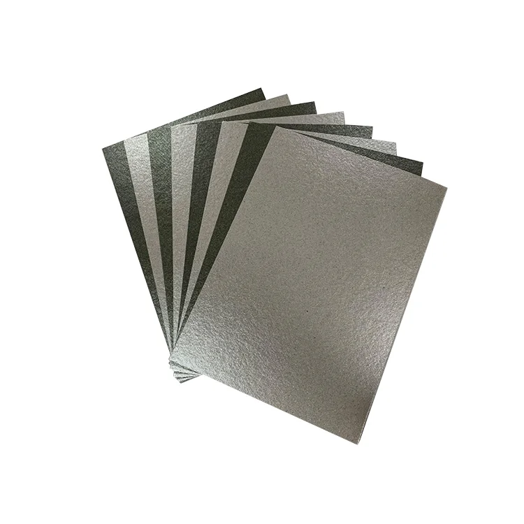 Die Cutting Mica High Voltage Thermally Conductive Silicone Interface Pad For Heating board 12.8