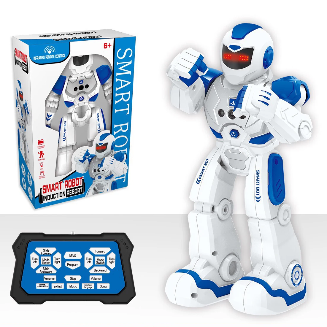 kids musical gesture sensing science early educational toy robots