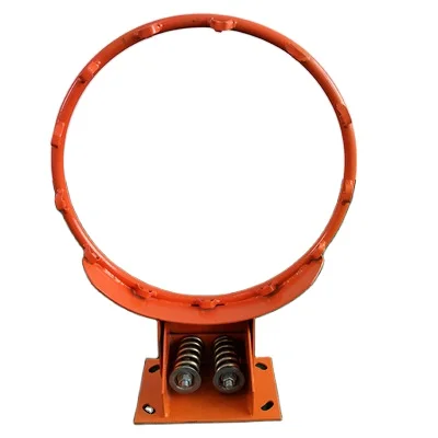 Hot sale portable movable steel basketball frame rim steel basketball hoop with net