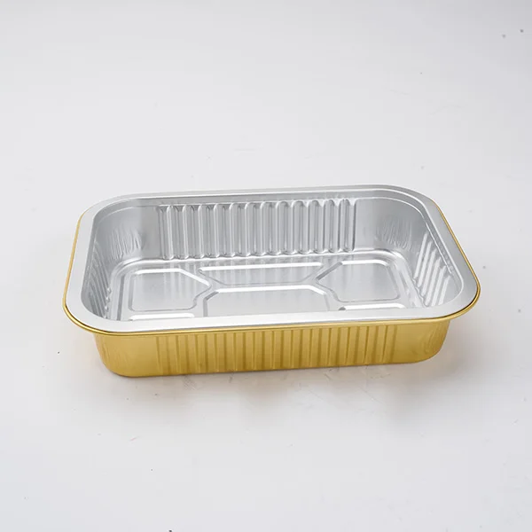 3500ml New Food Grade Disposable Tin Foil Baking Pan Aluminum Foil Tableware Fast Food Container