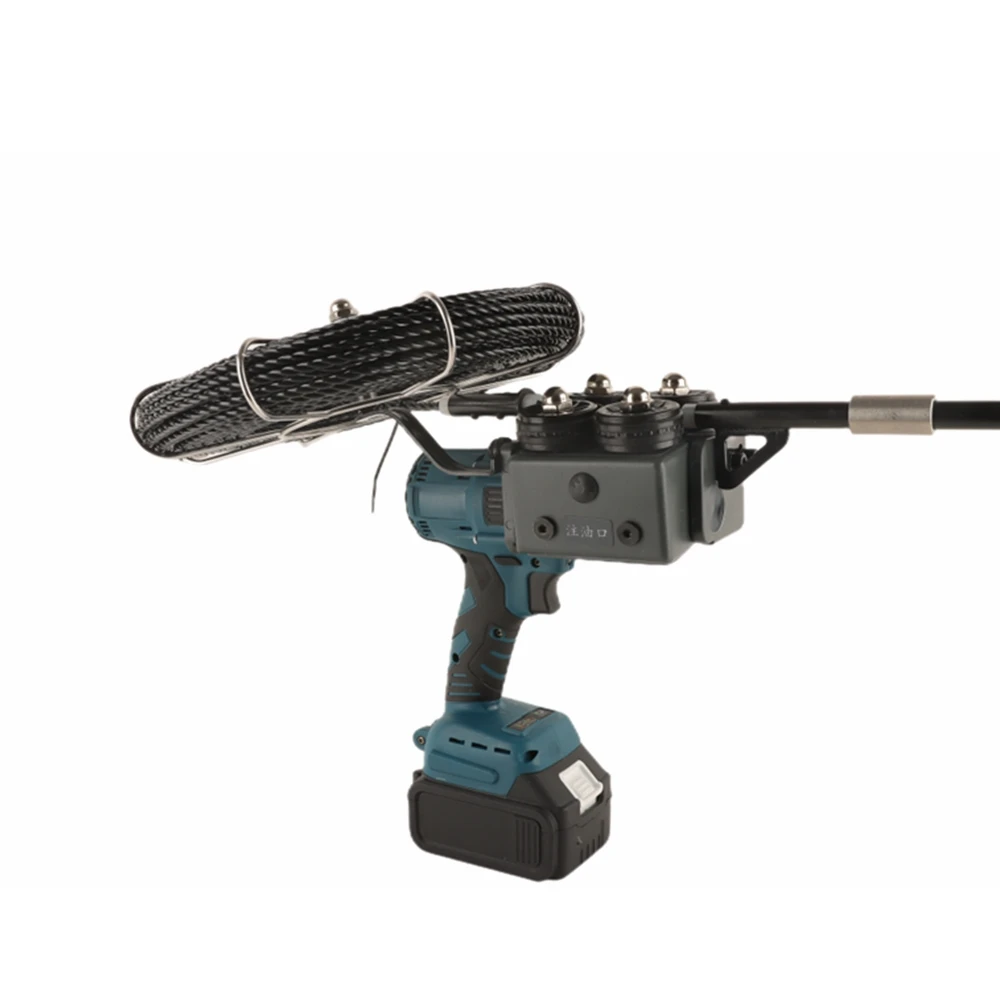 Brushless lithium battery Threading Machine Electrician Rechargeable Pull the wire Wiring Machine