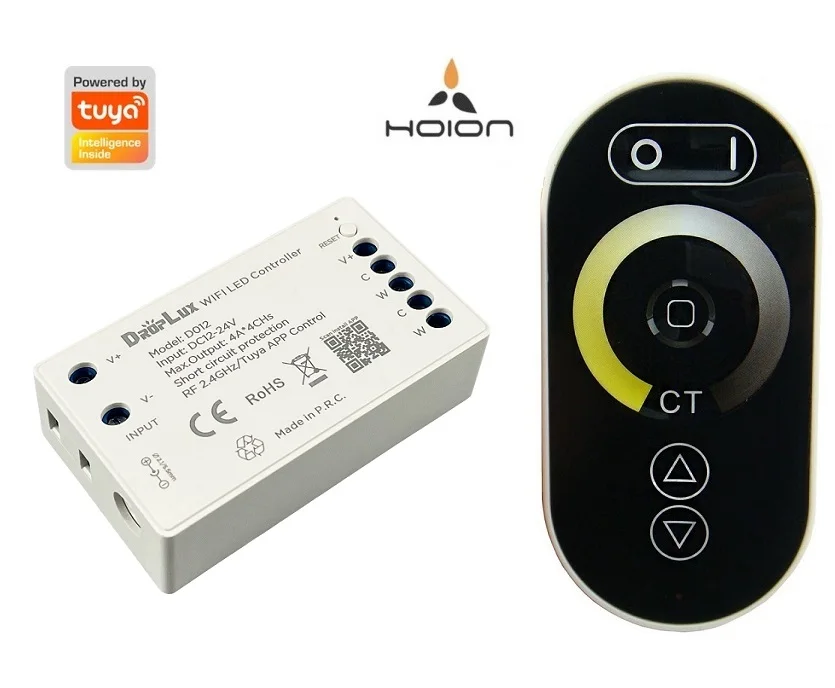 Тусклый/ССТ/RGB/RGBW DC12-24V беспроводного управления tuya smart Wi-Fi контроллер