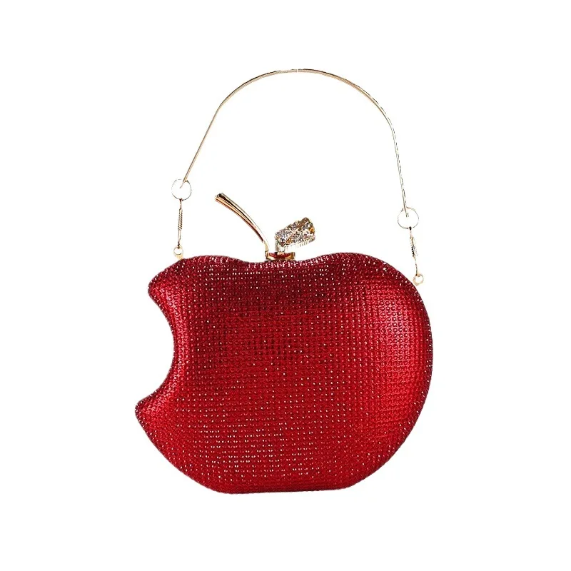 Red/Silver/Black/Gold/Blue Fashion Mini Rhinestone Purse Handbag Elegant Bridal Wedding Clutch Purse Bag
