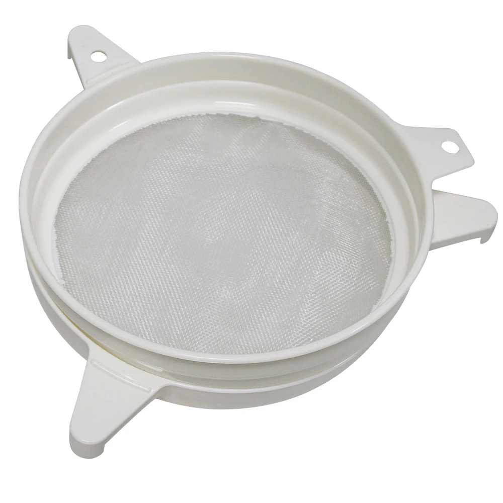 Nylon double honey filter Stainless Steel Net Honey Strainer With 3 Stand