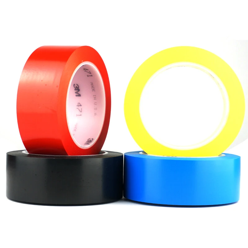 waterproof sealing tape for single side PVC Vinyl carpet floor tape for marking signal