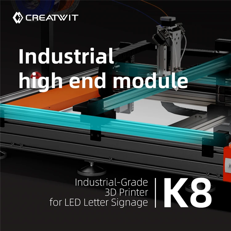  Автоматический светодиодный 3D-принтер K8 для печати вывесок букв
