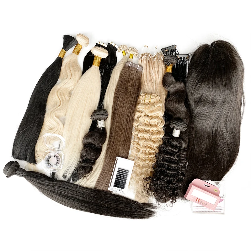 Wholesale Private Label Human Remy Cuticle Aligned Raw Virgin Brazilian Human Hair Extension