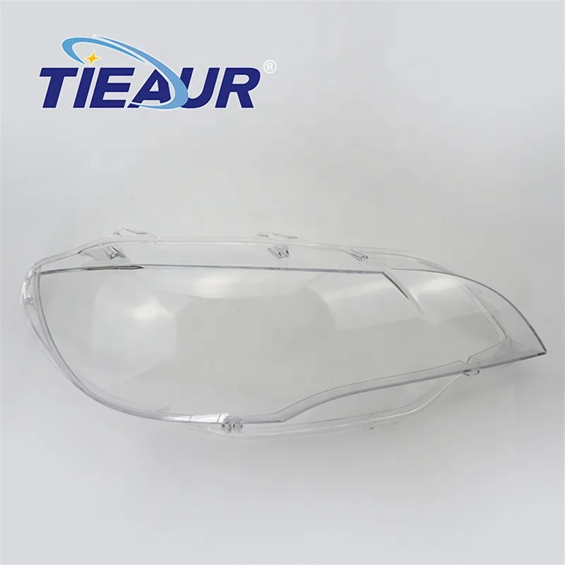 Auto Parts Transparent Headlamp Glass Headlight Lens Cover for X6/E71 06-14 Year