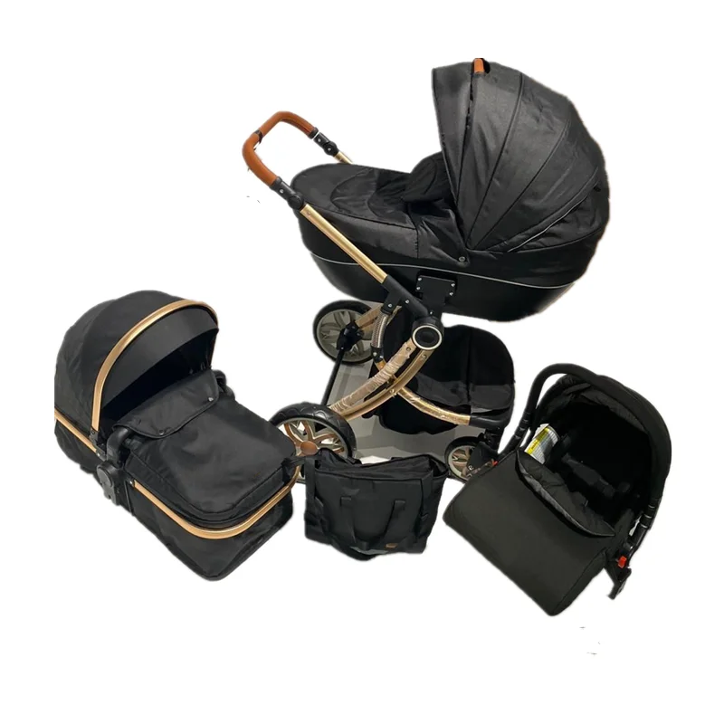 baby strollers 3 in 1 with carry cot luxury baby buggy 4 in 1 baby prams Travel System