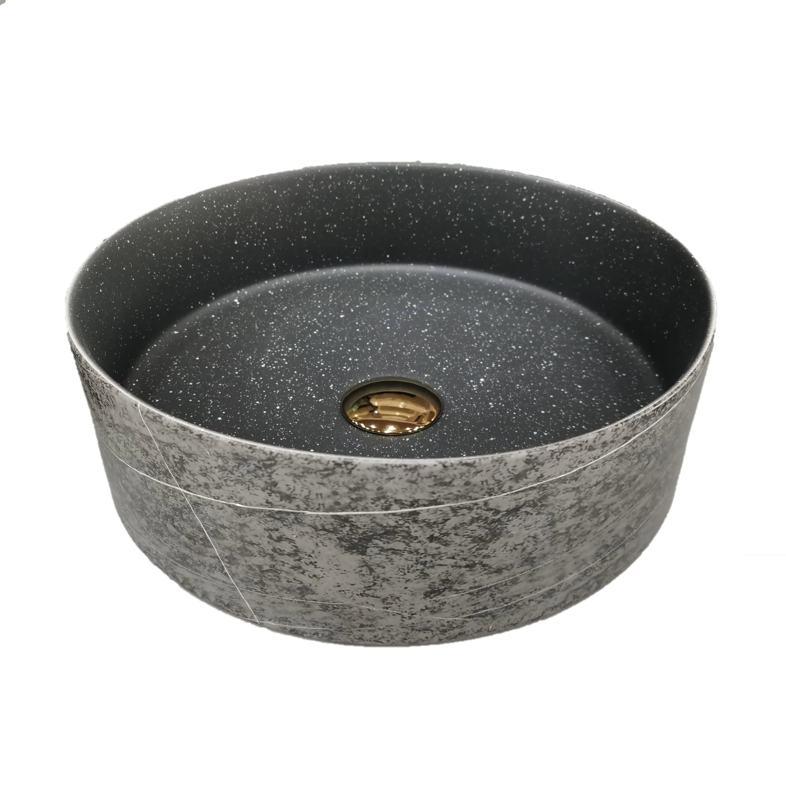 Fashion Trend Color Ceramic Table Top Bathroom Sink Washbasin