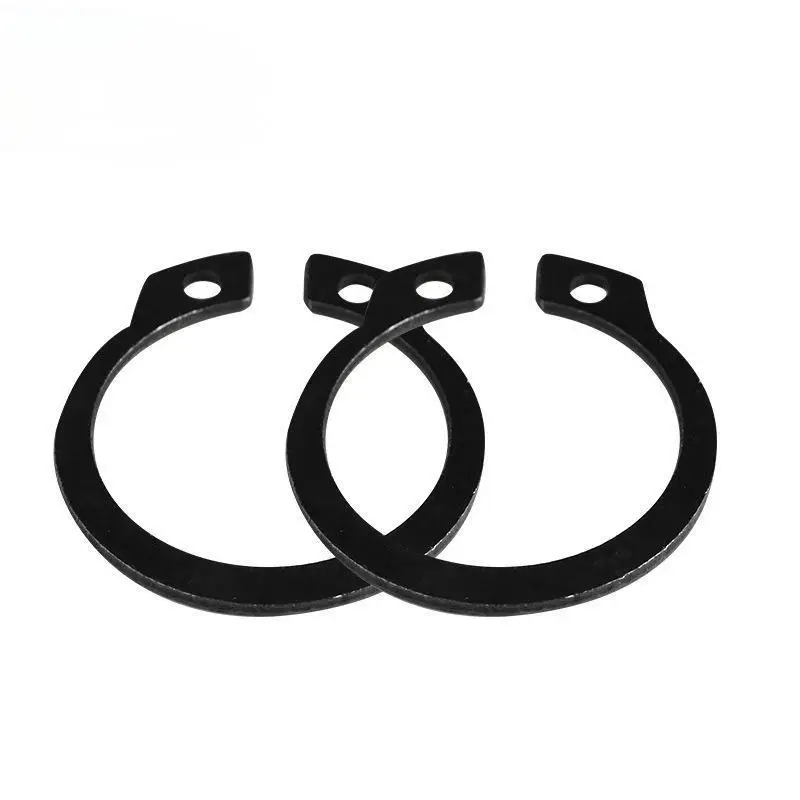 Factory 65Mn Materials Retaining Rings External Circlips with Zinc Finish for Shafts