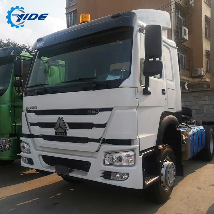heavy duty Sinotruk Sinotruck New truck Howo T7 430 hp 6x4 10 wheeler tractor truck head for sale