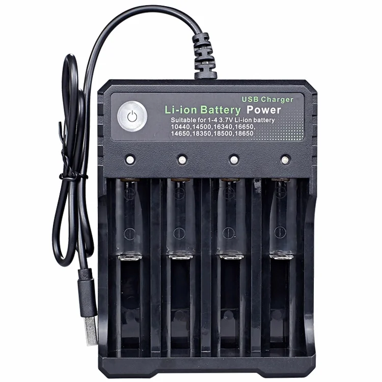 Port 4.2V 5V 3.7V Mobile 18650 li ion 18650battery Battery Charger Fast Battery Charger Cell Phone Battery Chargers