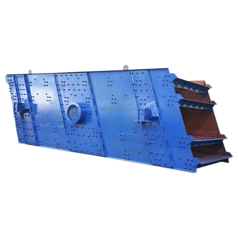Quarry sand plant vibrating screening linear vibrating screen separator sand concrete screening machine