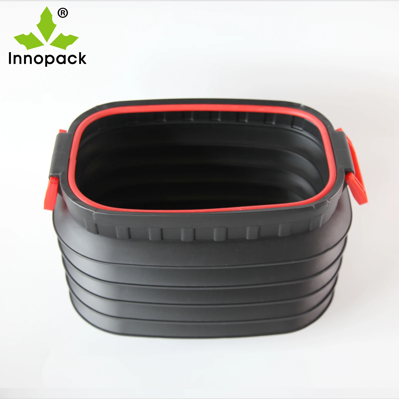 37L Large volume square wash bucket telescopic trash  bin waterproof car garbage can car organizers in car foldable wash bucket