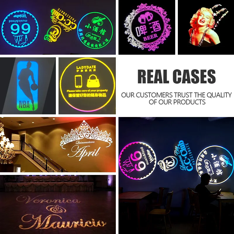 Cheap 110w Ultra HD Lens LED Logo Light 4k Grade Imaging Customized Light Projector