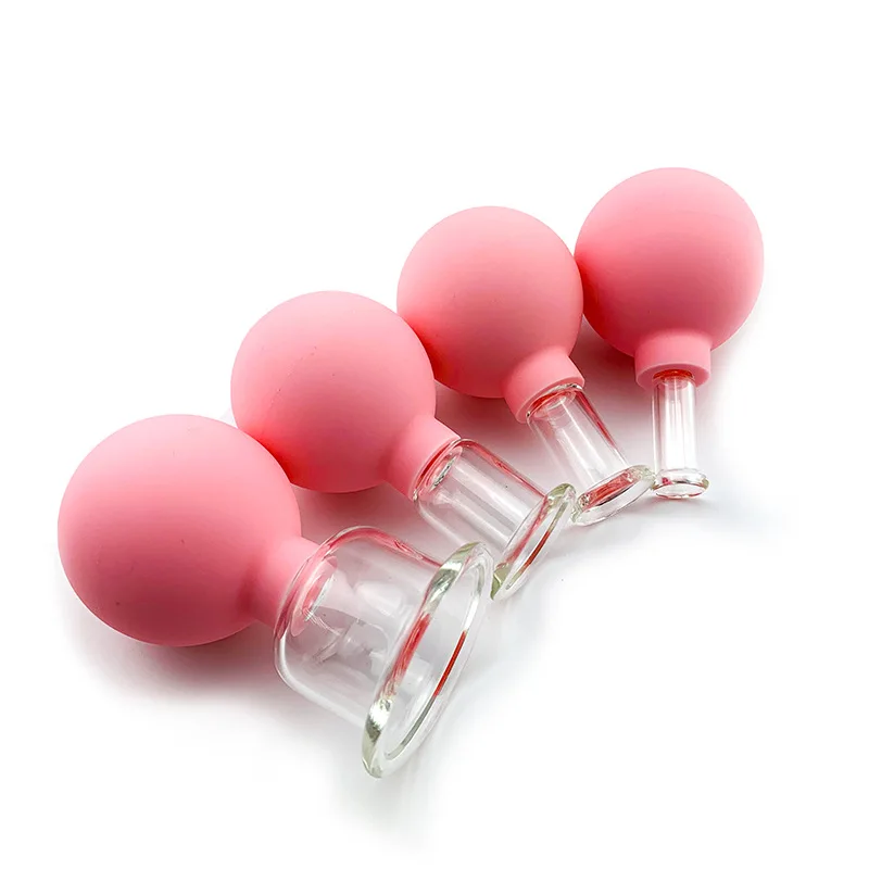 Facial Massage Body Cups Vacuum Cupping Glasses Face Skin Lifting Body Glass Cupping Anti Cellulite Chinese Cupping