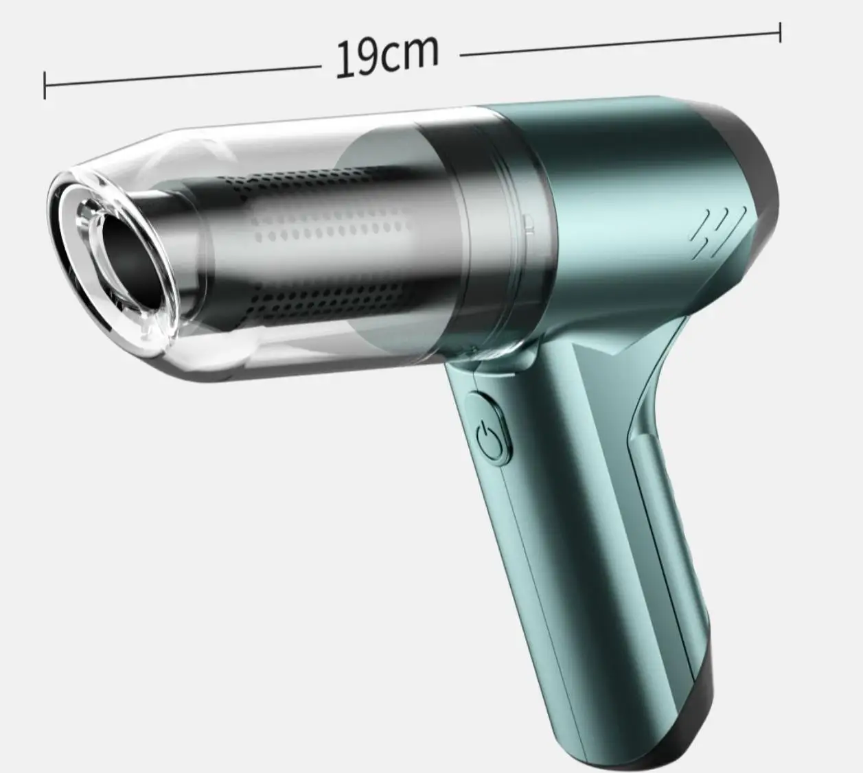 6671 12000pa Car Accessories Wireless Handheld Mini Vacuum Cleaner Powerful 8-channel Battery Car Vacuum Cleaner