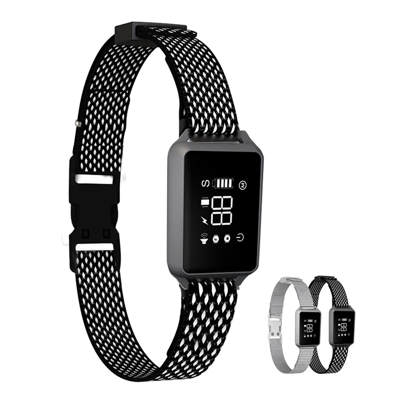 Collar Perro Bark Deterrent Designer Nylon Dog Collar Tactical Airtag Dog Collars